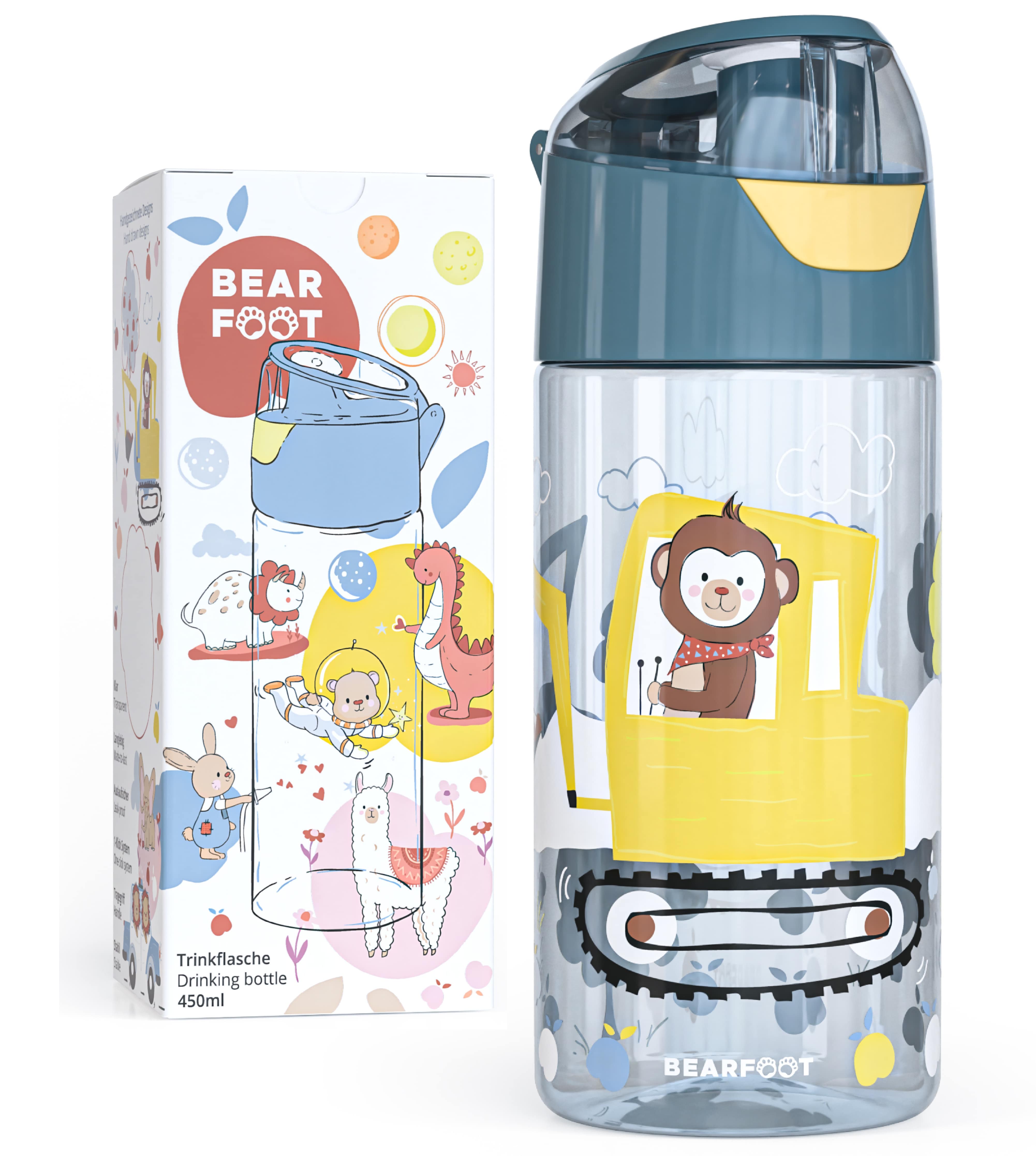 bearfoot-bundles-bagger-bento-box-set-mit-trinkflasche-450ml image 2