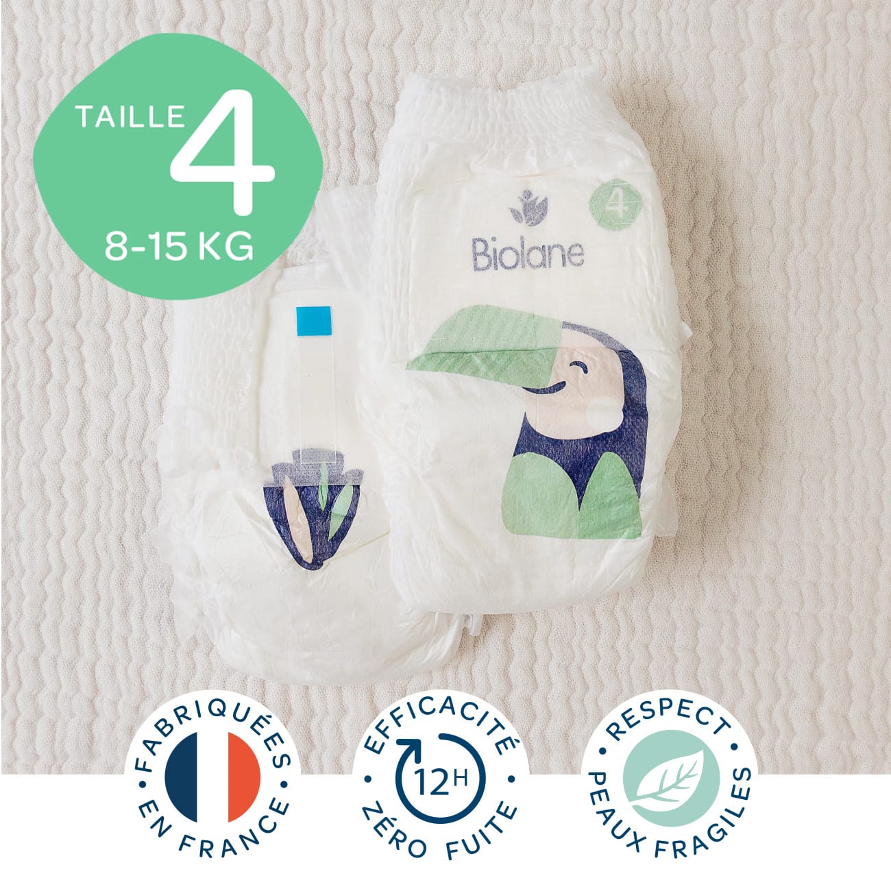 biolane-les-couches-baby-windelhosen-gr-4-42-stk image 2