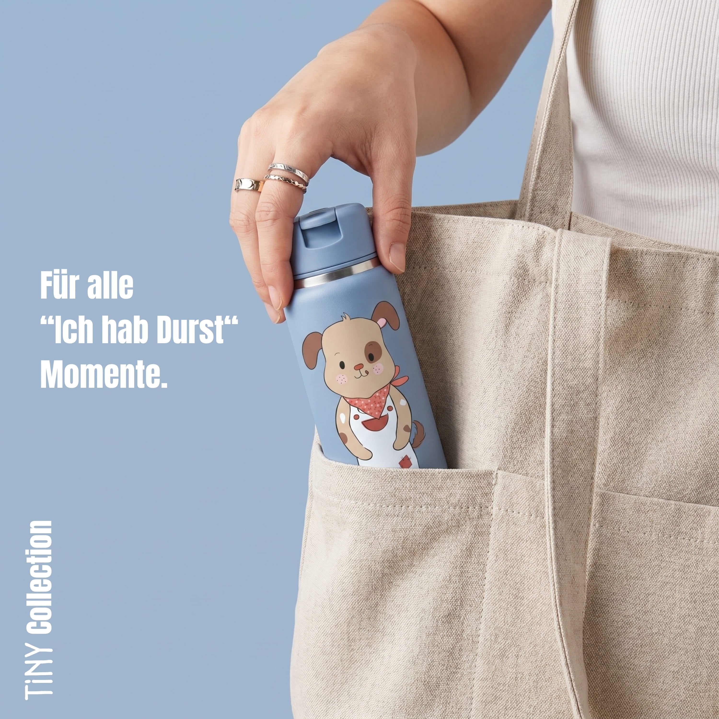 bearfoot-tiny-thermo-trinkflasche-edelstahl-hund-blau-200ml image 8