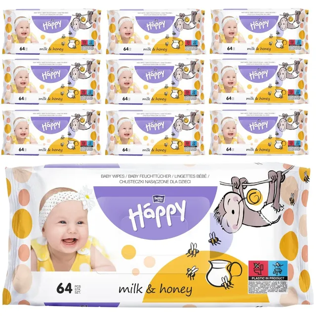 bella-baby-happy-milch-honig-feuchtt-cher-10x64-st-ck-sanft image 1