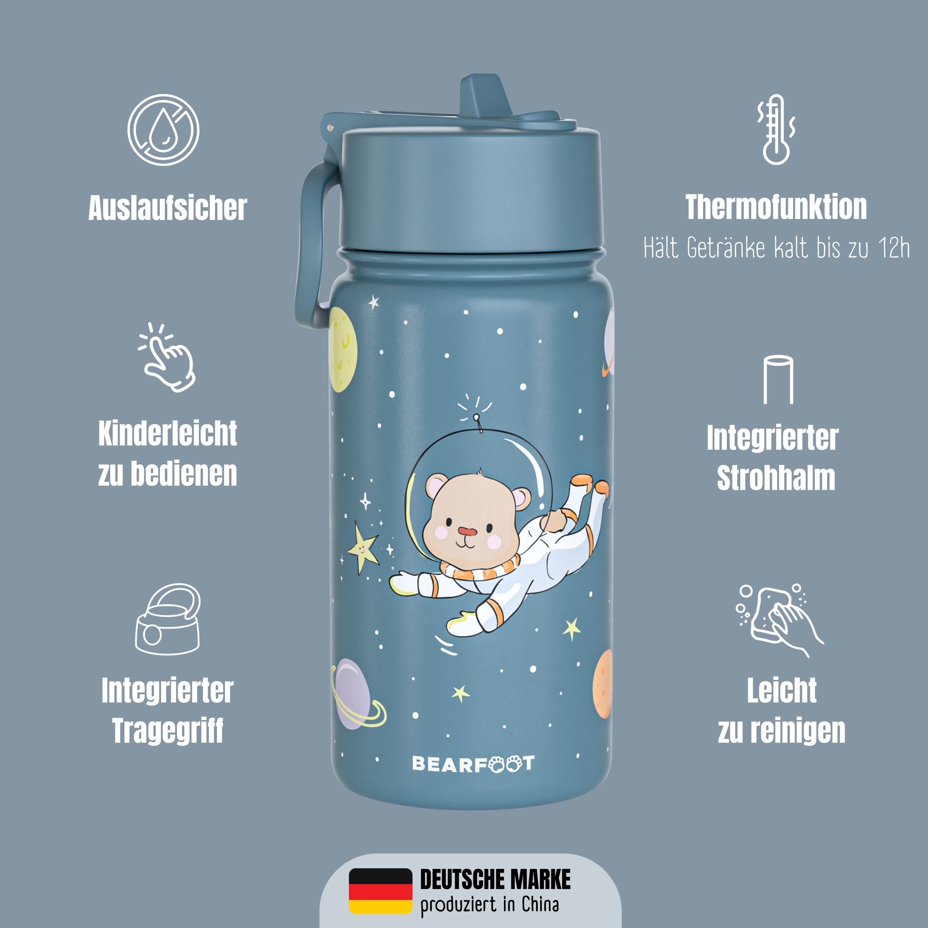 bearfoot-isolierflaschen-astro-b-r-thermoflasche-400ml-blau-edelstahl image 3
