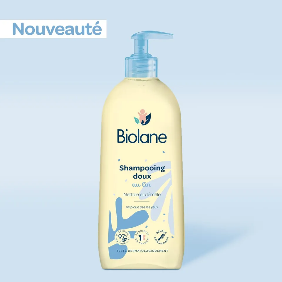biolane-shampooing-doux-babyshampoo-350-ml-mild image 1