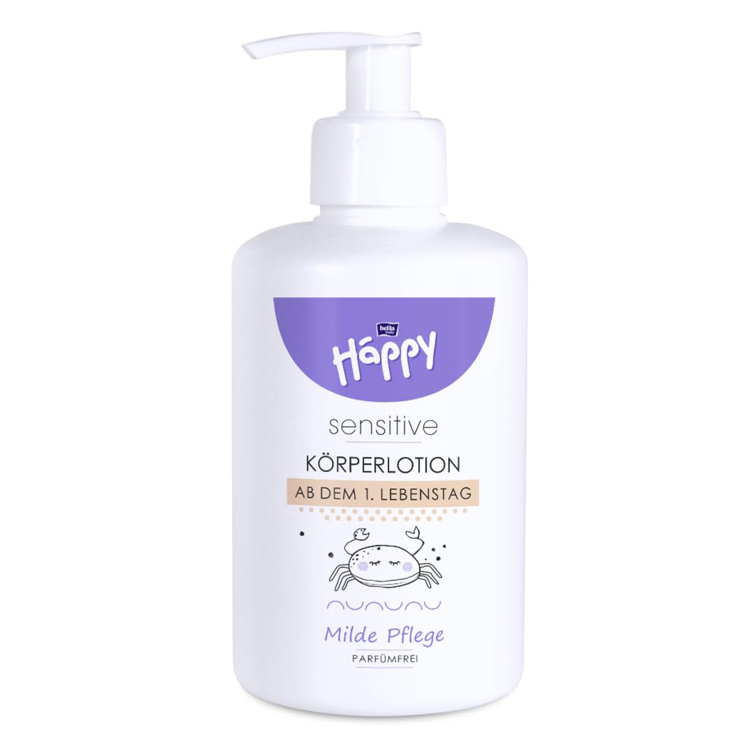 bella-baby-happy-sensitive-k-rperlotion-baby-300ml-mandel-l image 1