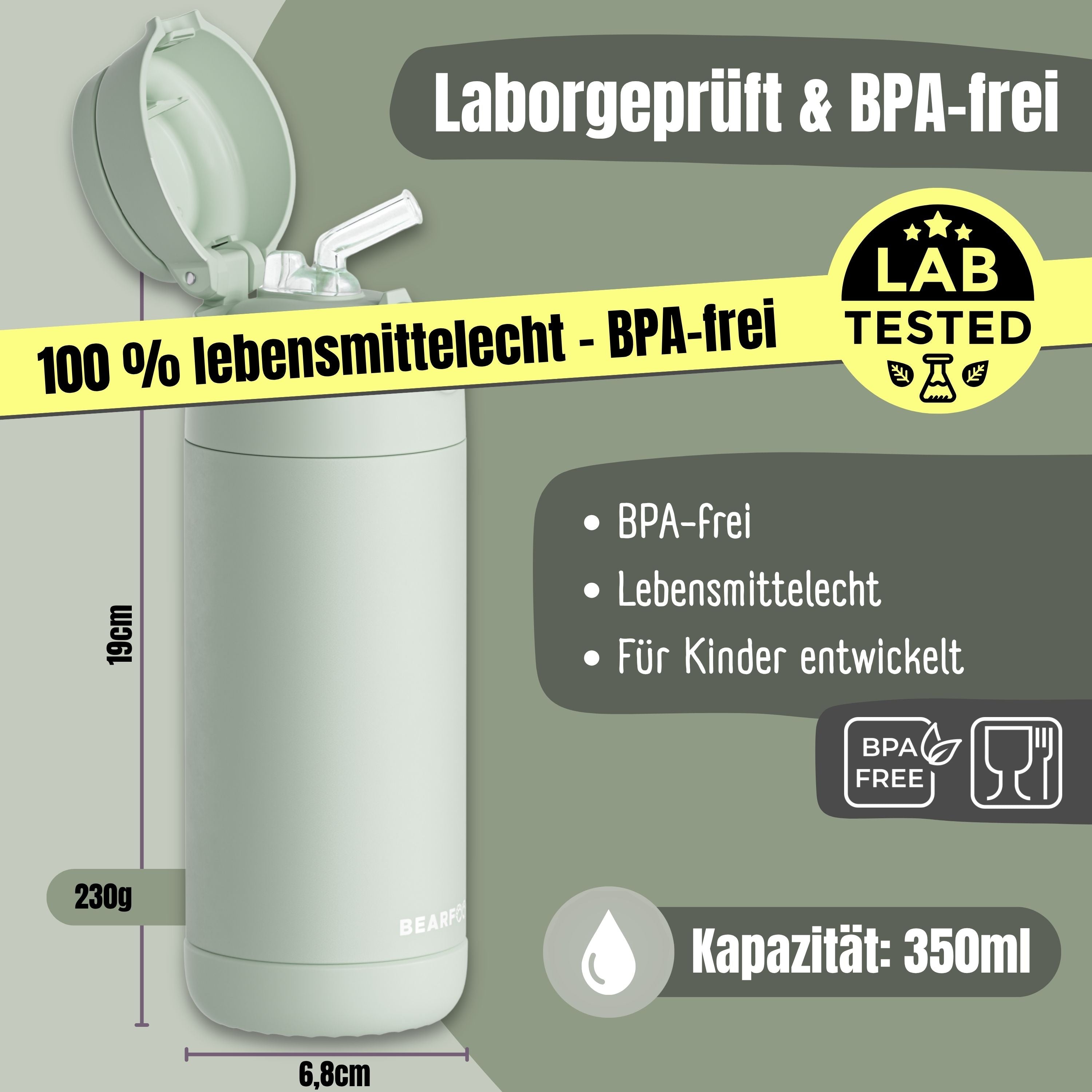 bearfoot-thermo-trinkflasche-edelstahl-gr-n-350ml-12h-kalt image 3