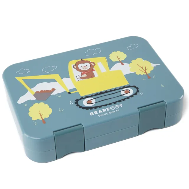 bearfoot-brotdose-affe-blau-mit-f-chern-bento-auslaufsicher image 1