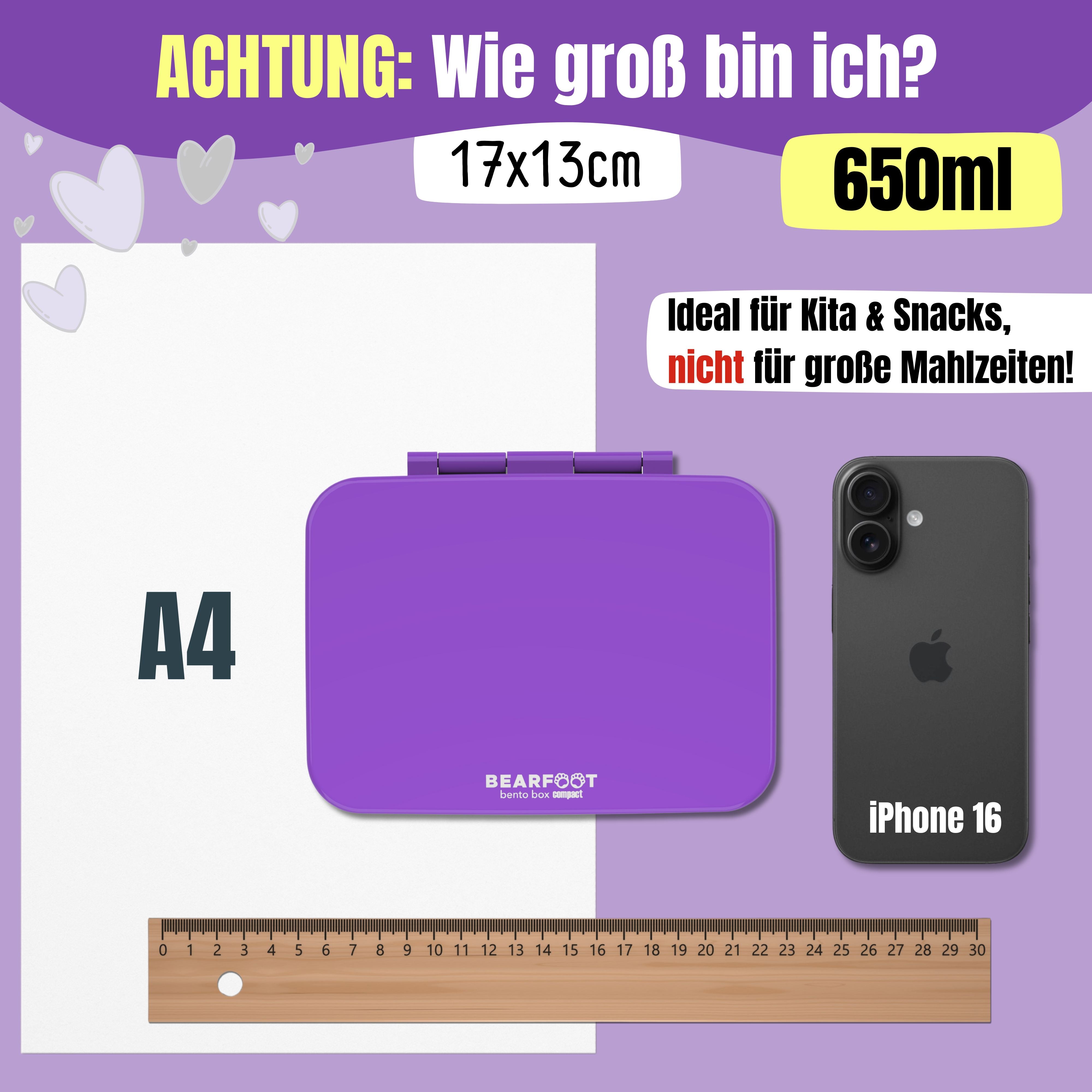 bearfoot-brotdosen-compact-brotdose-lila-650-ml-auslaufsicher image 2