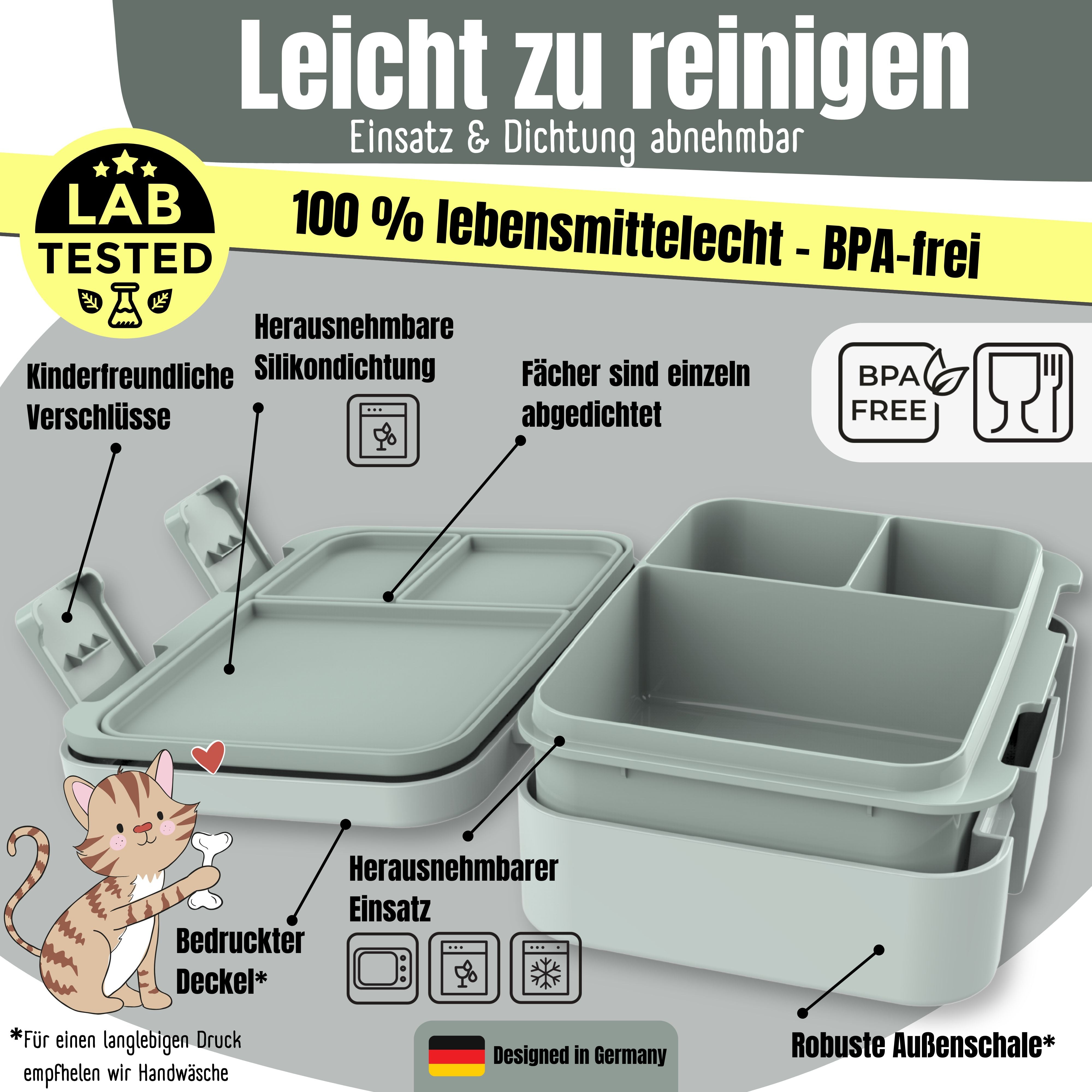 bearfoot-bento-box-compact-brotdose-650ml-koala-salbei image 5