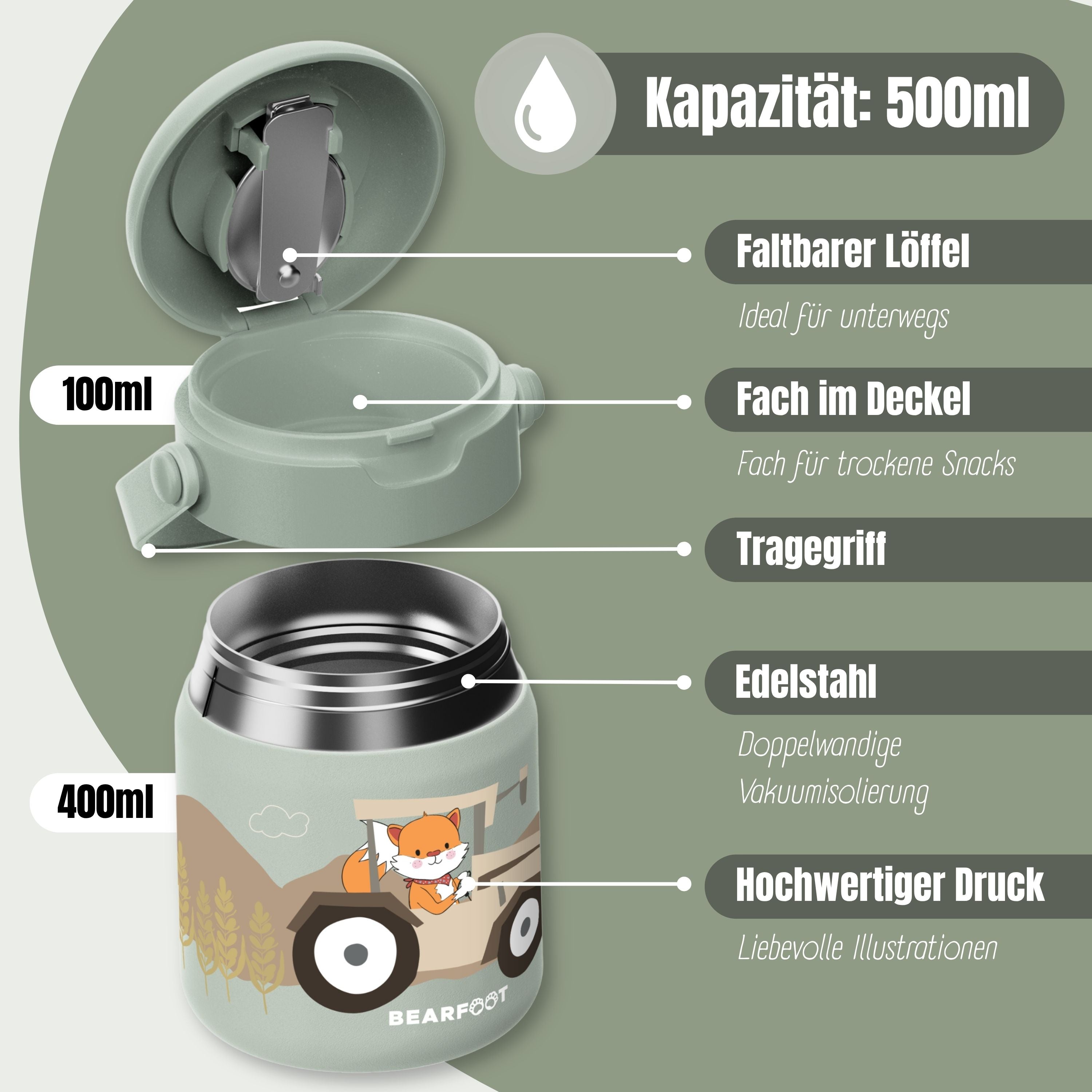 bearfoot-thermo-beh-lter-edelstahl-traktor-500-ml-mit-l-ffel image 4
