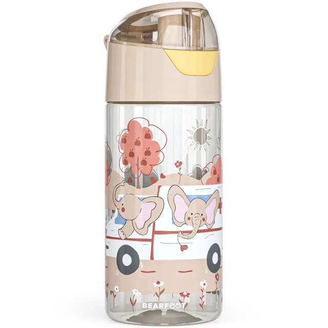 bearfoot-trinkflaschen-kinder-trinkflasche-elefant-450-ml-bpa-frei image 1
