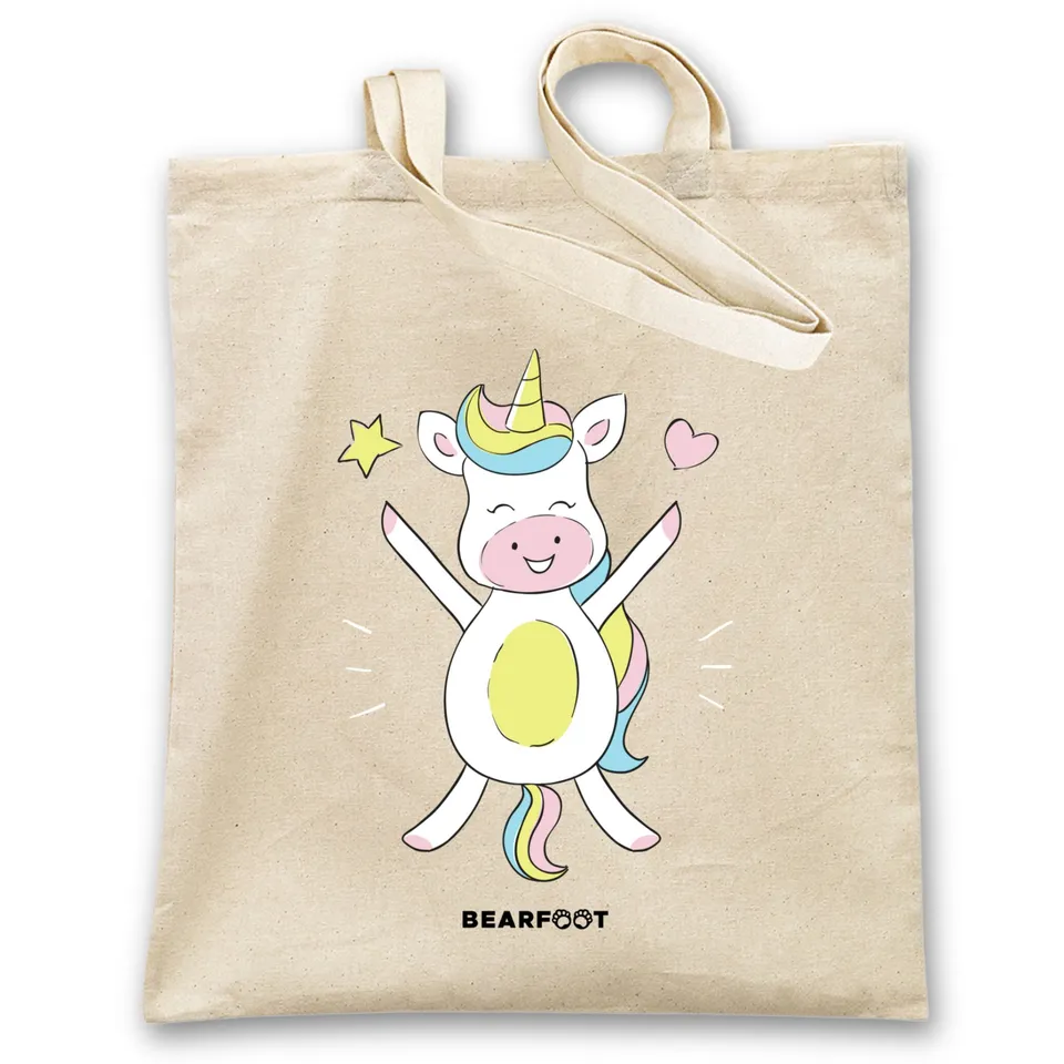 bearfoot-jutebeutel-einhorn-baumwollbeutel-35x40-canvas image 1
