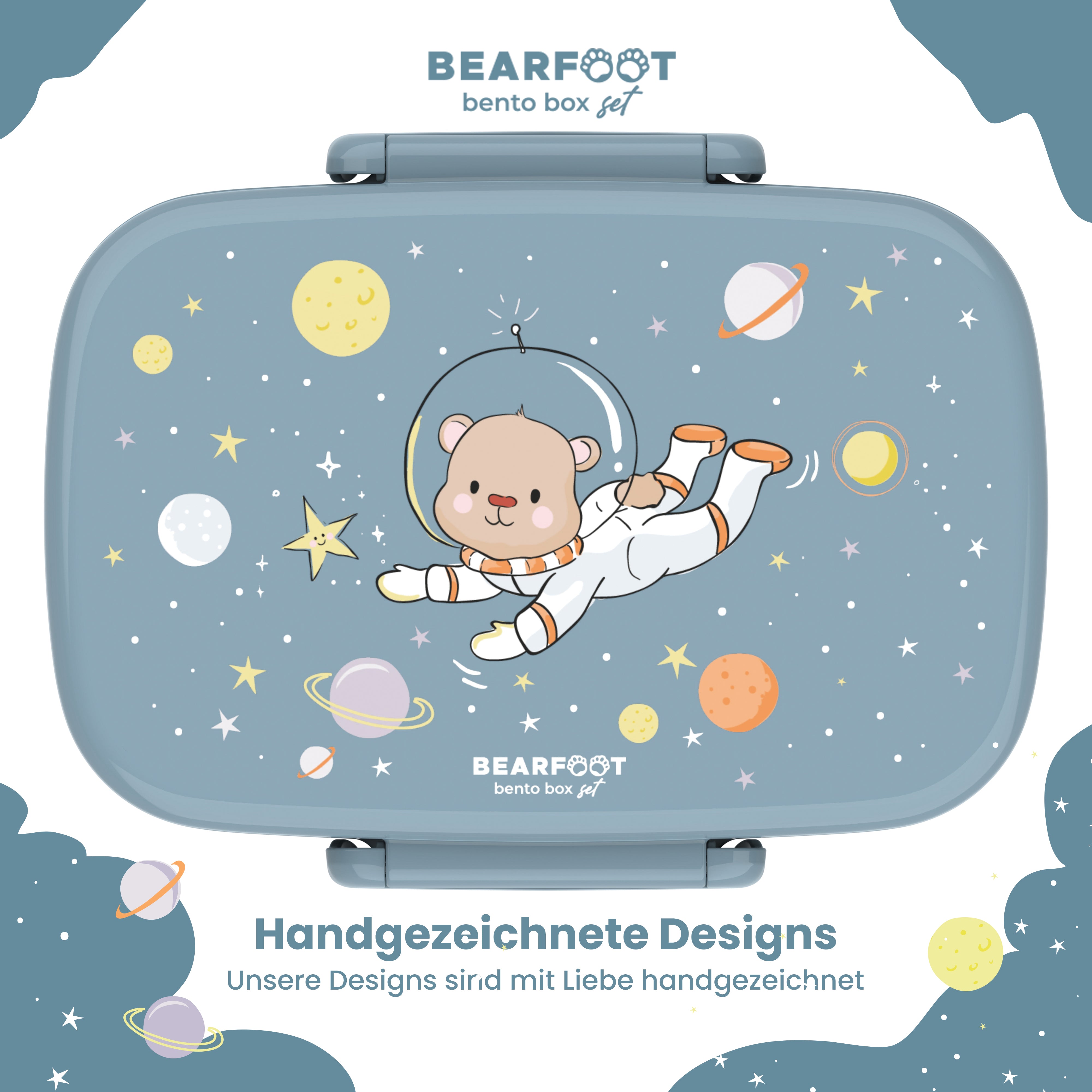 bearfoot-bento-brotdose-b-r-kinder-blau-mit-f-chern-auslaufsicher image 2